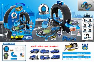 POLICE PARKING LOT,