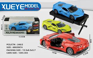 1:36 PULL BACK DIE-CAST CAR,