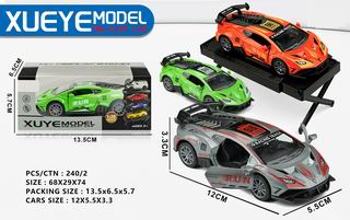 1:36 PULL BACK DIE-CAST CAR,