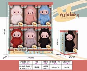 6 INCH DOLL 6PCS,
