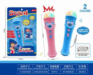 MICROPHONE W/LIGHT & MUSIC,