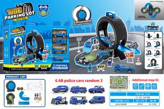 POLICE PARKING LOT,