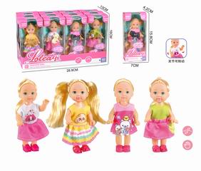 4.5 INCH DOLL 12PCS,