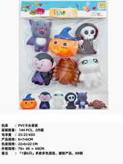 SOFT GUM ANIMAL W/SOUND 6PCS,