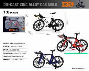 1:8 SLIDE DIE-CAST BICYCLE,