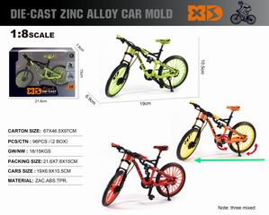 1:8 SLIDE DIE-CAST BICYCLE,