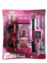 MOBILE PHONE W/WATCHES & GLASSES & MUSIC,