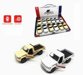 1:32 PULL BACK DIE-CAST CAR 12PCS,
