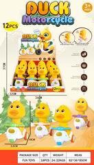 PRESS DUCK MOTORCYCLE 12PCS,