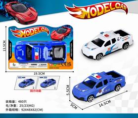 PULL BACK POLICE CAR,