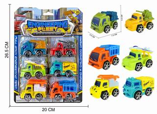 SLIDE MILITARY TRUCK 6PCS,