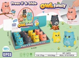 PRESS OWL 12PCS,