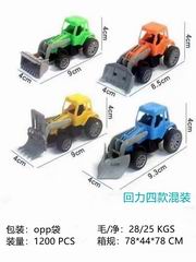 PULL BACK FARMER CAR,