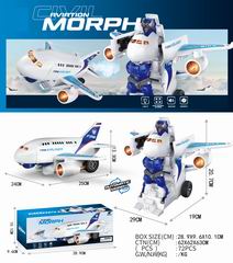 B/O DEFORMATION AIRLINER W/SPRAY,