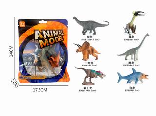 DINOSAUR SET 6PCS,