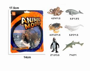 SEA ANIMAL SET 6PCS,