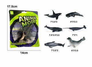 SEA ANIMAL SET 6PCS,