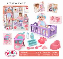 13 INCH DOLL W/SOUND,