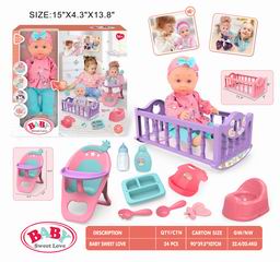 13 INCH DOLL W/SOUND,
