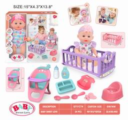 12 INCH DOLL W/SOUND,