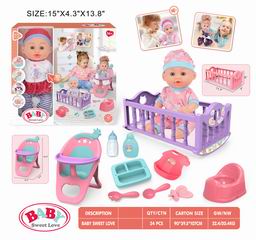 12 INCH DOLL W/SOUND,