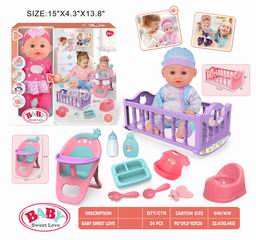 12 INCH DOLL W/SOUND,