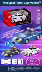 B/O NTELLIGENT PATROL LINE VEHICLE W/LIGHT & MUSIC,