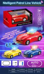 B/O NTELLIGENT PATROL LINE VEHICLE W/LIGHT & MUSIC,