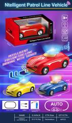 B/O NTELLIGENT PATROL LINE VEHICLE W/LIGHT & MUSIC,