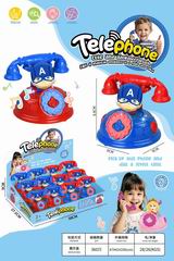 TELEPHONE W/LIGHT & MUSIC 12PCS,