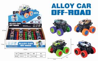 FRICTION DIE-CAST CAR 12PCS,