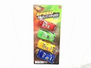 PULL BACK CAR 4PCS,