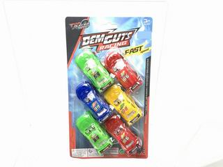 PULL BACK CAR 6PCS,
