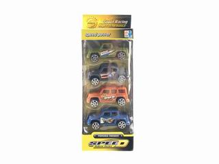 PULL BACK CAR 4PCS,