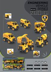 FRICTION TRUCK 6PCS,