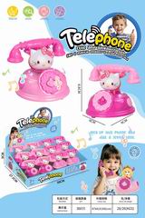 TELEPHONE W/LIGHT & MUSIC 12PCS,