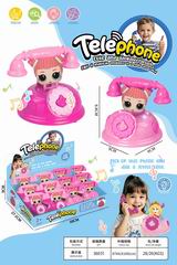 TELEPHONE W/LIGHT & MUSIC 12PCS,