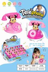 TELEPHONE W/LIGHT & MUSIC 12PCS,