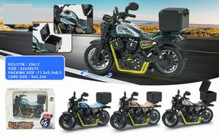 1:36 PULL BACK DIE-CAST MOTORCYCLE,