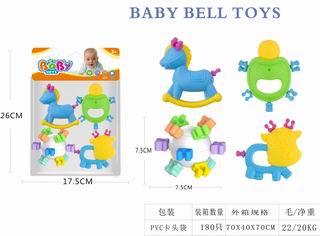 BABY RATTLES 4PCS,