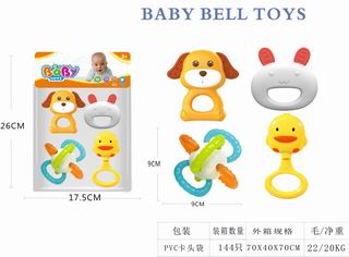 BABY RATTLES 4PCS,