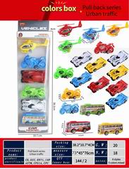 PULL BACK CAR 6PCS,