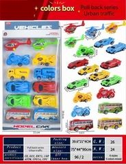 PULL BACK CAR 12PCS,