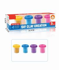 COLOR DOUGH SET 4PCS,