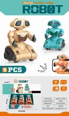 FRICTION ROBOT 9PCS,