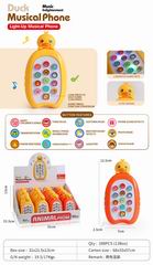 DUCK MUSICAL PHONE 24PCS,