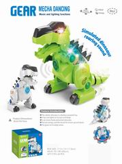B/O GEAR DINOSAUR W/LIGHT & MUSIC,