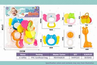 BABY RATTLE 9PCS,