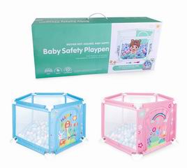 SAFETY BABY FENCE W/BALL 50PCS,