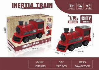 1:16 FRICTION TRAIN W/LIGHT & SOUND,